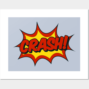 Crash! Comic Effect Posters and Art